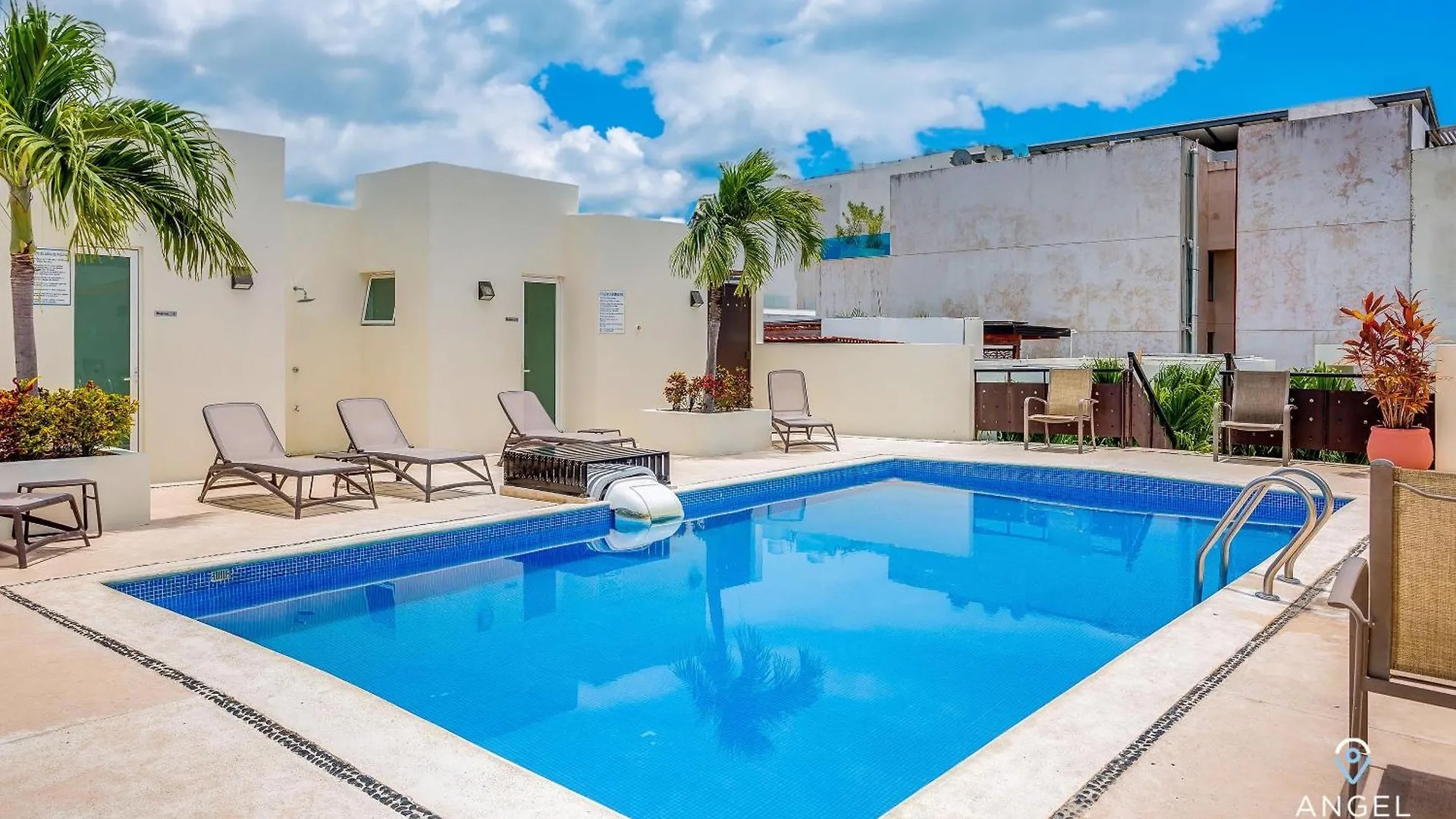 New Tropical Vibe Condo With Roof Pool Beach 3 Blks Playa del Carmen 0*,