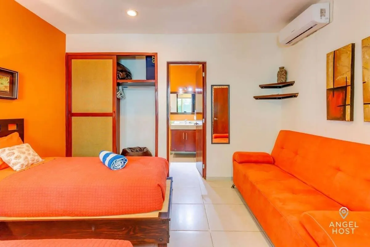New Tropical Vibe Condo With Roof Pool Beach 3 Blks Playa del Carmen 0*,  Mexico