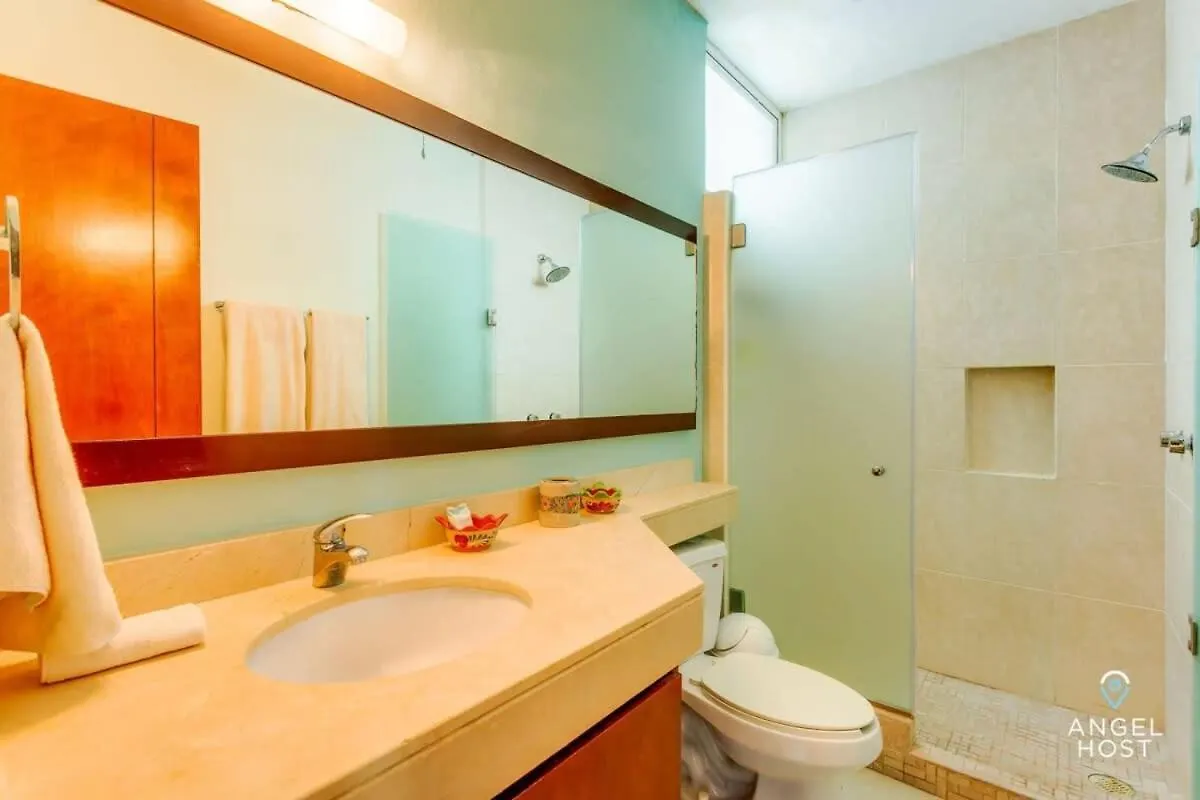 New Tropical Vibe Condo With Roof Pool Beach 3 Blks Playa del Carmen 0*,  Mexico