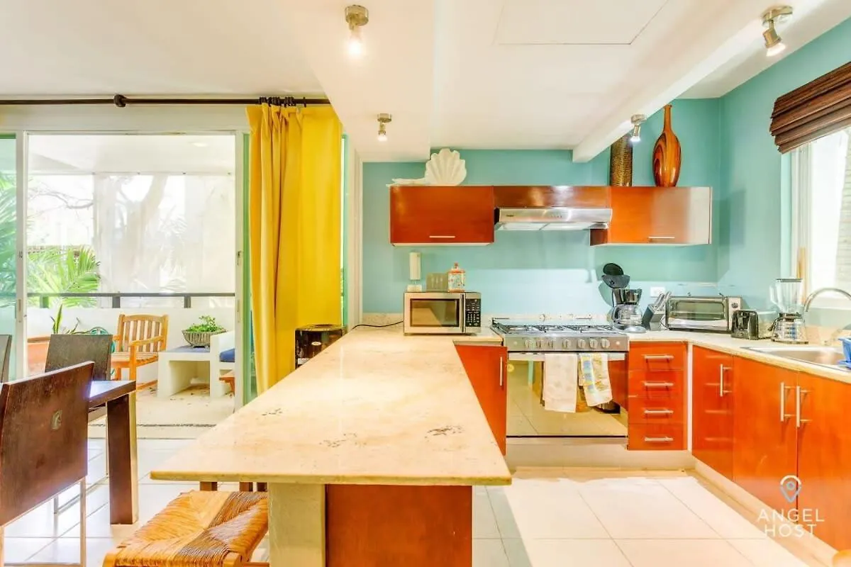 New Tropical Vibe Condo With Roof Pool Beach 3 Blks Playa del Carmen 0*,